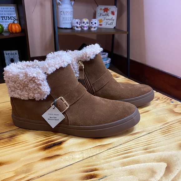Cole Haan Shoes - Cole Haan Nantucket Cozy Ankle Booties